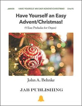 Have Yourself an Easy Advent/Christmas! Organ sheet music cover